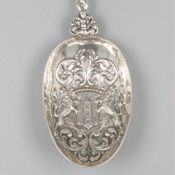 Gelegenheidslepel zilver.