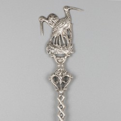 Gelegenheidslepel zilver.