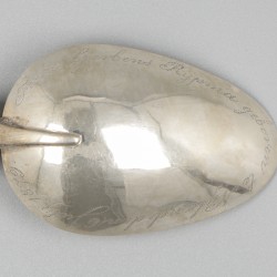 Gelegenheidslepel zilver.