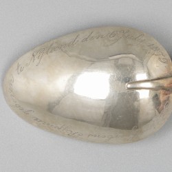 Gelegenheidslepel zilver.