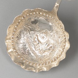 Roomlepel zilver.