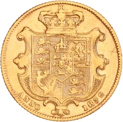 Great Britain. Wiliam IV. Sovereign - second bust. 1832.