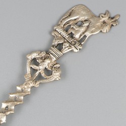 Gelegenheidslepel zilver.