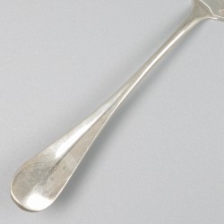 Taartschep zilver.