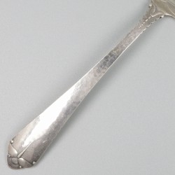 Taartschep zilver.