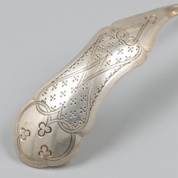 Strooilepel zilver.