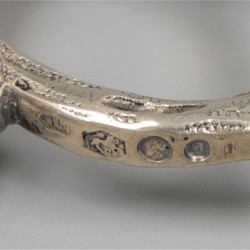 Druivenschaar zilver.