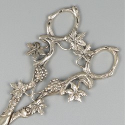 Druivenschaar zilver.