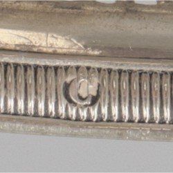 Strooilepel zilver.