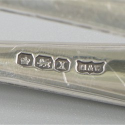 Suikerklontjestang zilver.