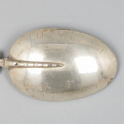 Gelegenheidslepel zilver.