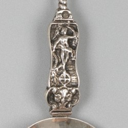 Gelegenheidslepel zilver.