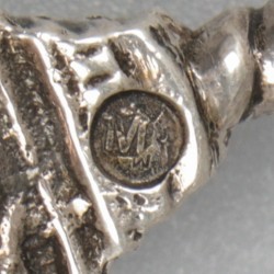 Gelegenheidslepel zilver.