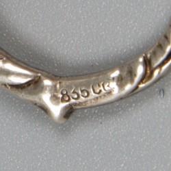 Koekjestang zilver.