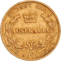 Australia. Sydney. Victoria. Sovereign. 1864.