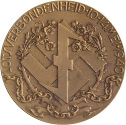 Nederland. 1940. Lotsverbondenheid 10-14 mei 1940 ('Interneringspenning') - NSB uitgifte.