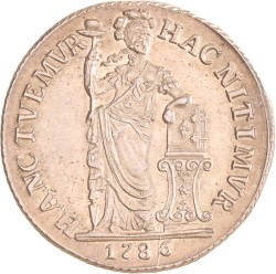 3 gulden. V.O.C. (West-Friesland). 1786. MS 61.