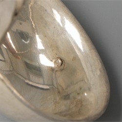 Bowllepel zilver.