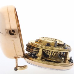Zakhorloge snek spillegang Freres Guiot, Londen - ca. 1750