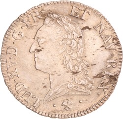 France. Kingdom. Louis XV. Ecu. 1772 L.