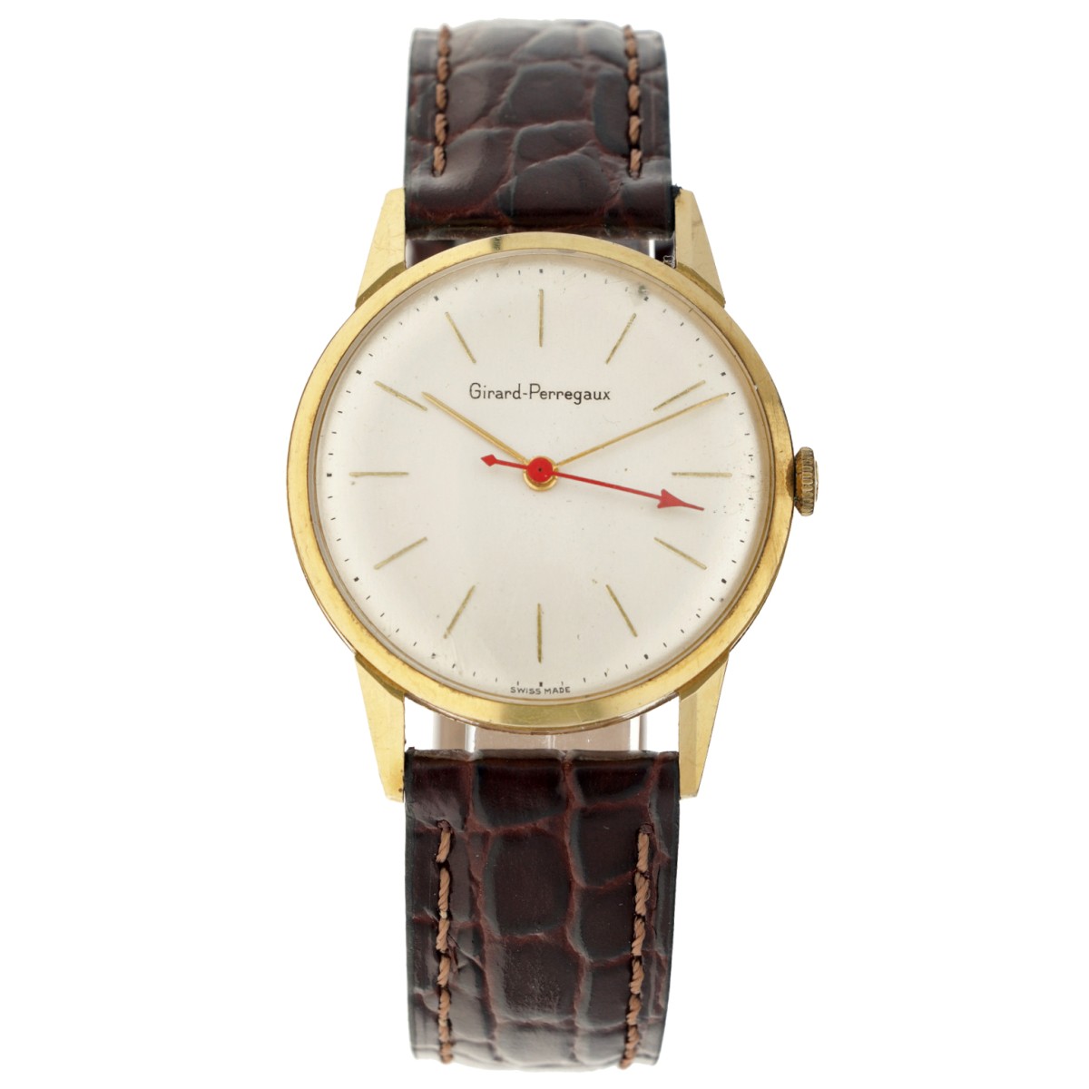 Girard-Perregaux "Red Arrow" - Heren polshorloge - ca. 1960.