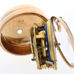 Zakhorloge snek spillegang Freres Guiot, Londen - ca. 1750