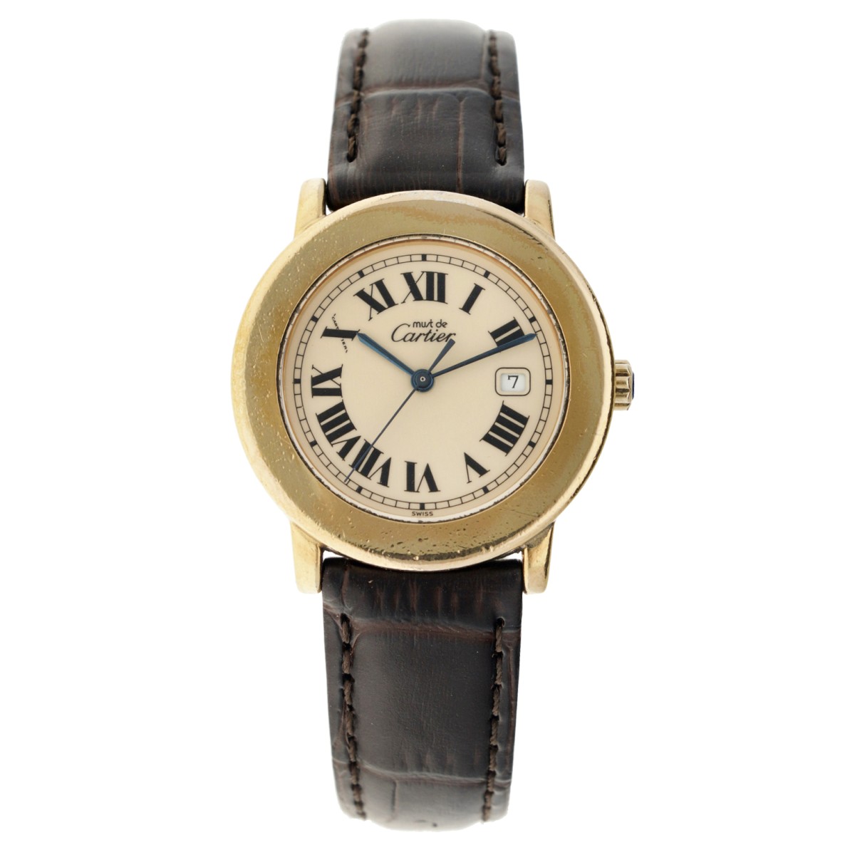 Cartier Must de Cartier Ronde 1800 1 - Dames polshorloge - ca. 1994.