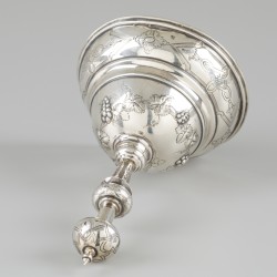 Tafelbel zilver.