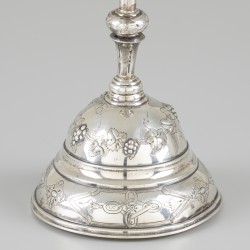 Tafelbel zilver.