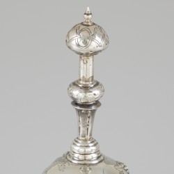 Tafelbel zilver.