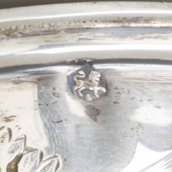 Tafelbel zilver.
