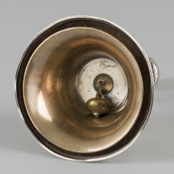 Tafelbel zilver.