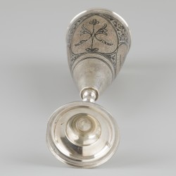 Wijnkelk zilver.