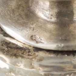 Tafelbel zilver.