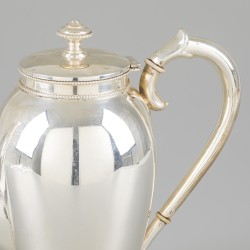 Koffiepot zilver.