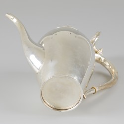 Koffiepot zilver.