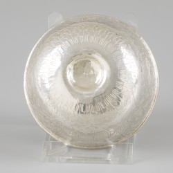 Hamamschaal zilver.