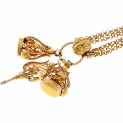 Chatelaine - Filligrain - Goud 18 karaat