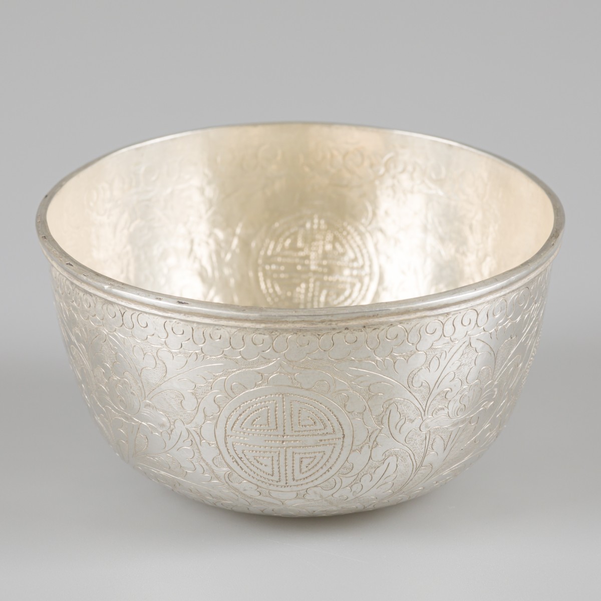 Hamamschaal zilver.