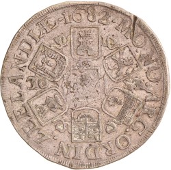 Daalder van 30 stuiver. Zeeland. 1682. Zeer Fraai +.
