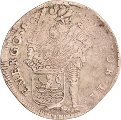 Dubbele daalder van 10 schelling. Zeeland. 16(87). Fraai / Zeer Fraai.