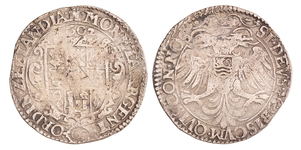 Arenddaalder van 60 groot. Zeeland. 1602. Fraai / Zeer Fraai.