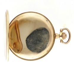 Gouden Savonette ankergang - Heren zakhorloge - circa. 1900.