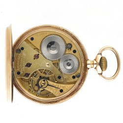 A.W.W. Co. Waltham Mass ankergang - Heren zakhorloge - circa. 1907.