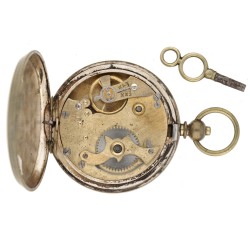 Railway Timekeeper ankergang - Heren zakhorloge.