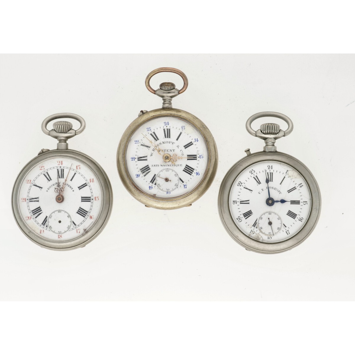 Lot (3) zakhorloges.