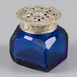 Inktstel zilver.