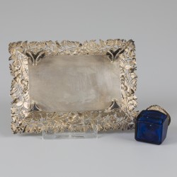 Inktstel zilver.
