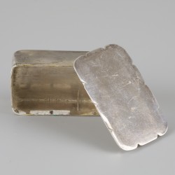 Doosje zilver.