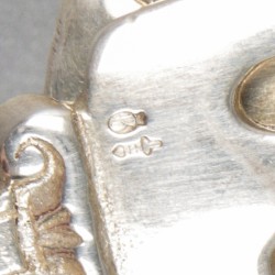 Reisbestek zilver.